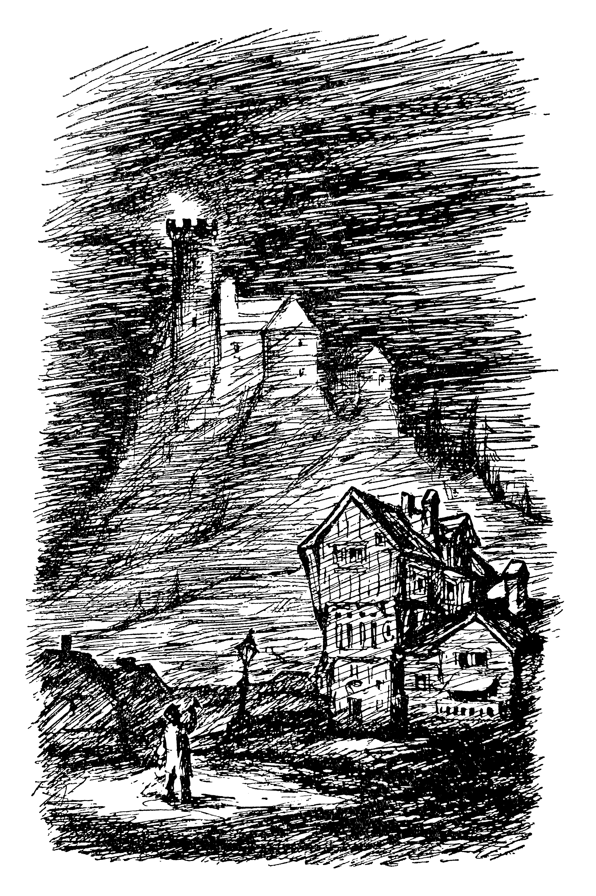 Das Gespenst über der Burg